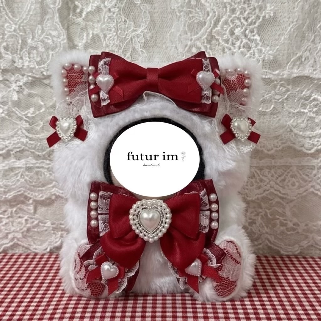 【 11-12cm 】ぬい服 ねこ耳 おすわりぬい服 ハンドメイド