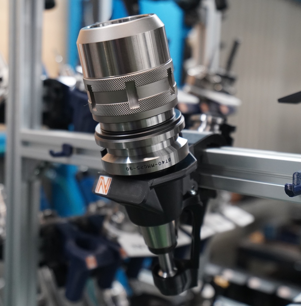 BT40 ホルダカップ 25角アルミフレーム用 クーラントカップ付き 10個