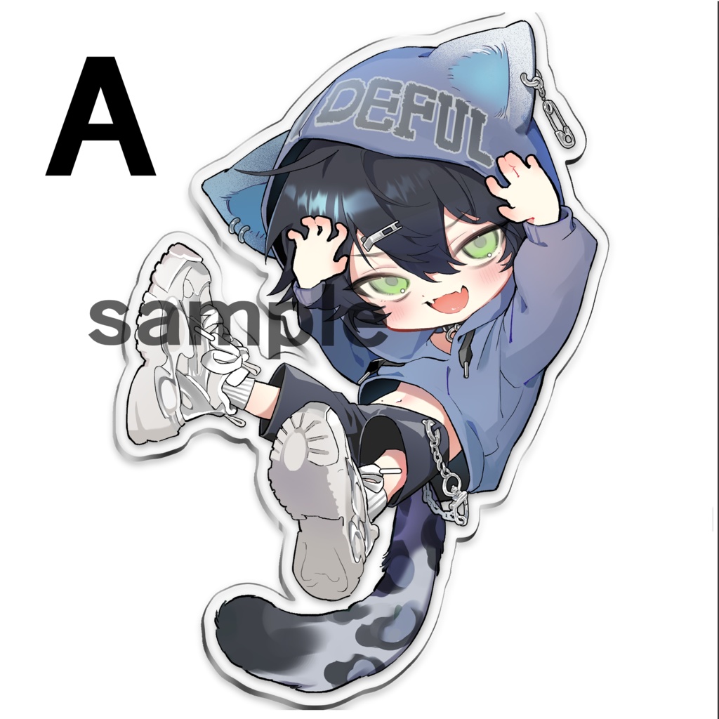 カオルくんアクリルスタンド【A 猫耳／B 私服】