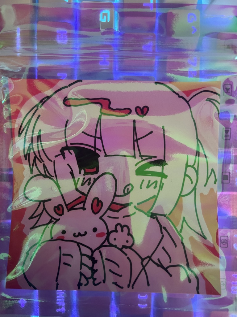 ぬいぬいドローイング②