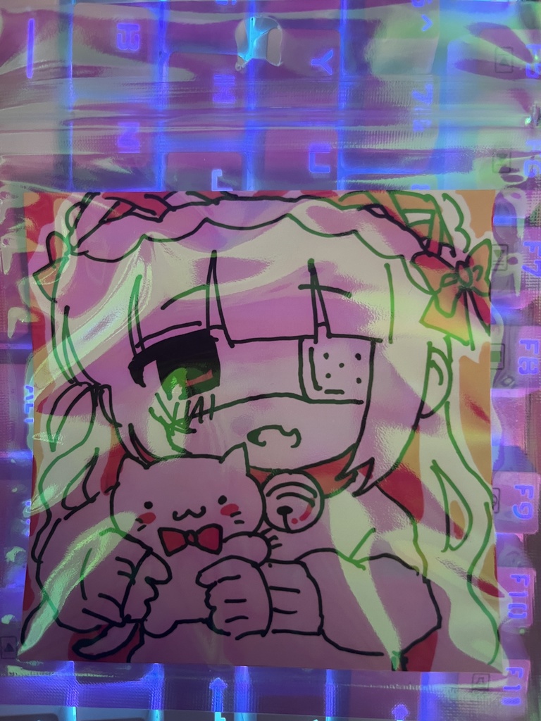 ぬいぬいドローイング③