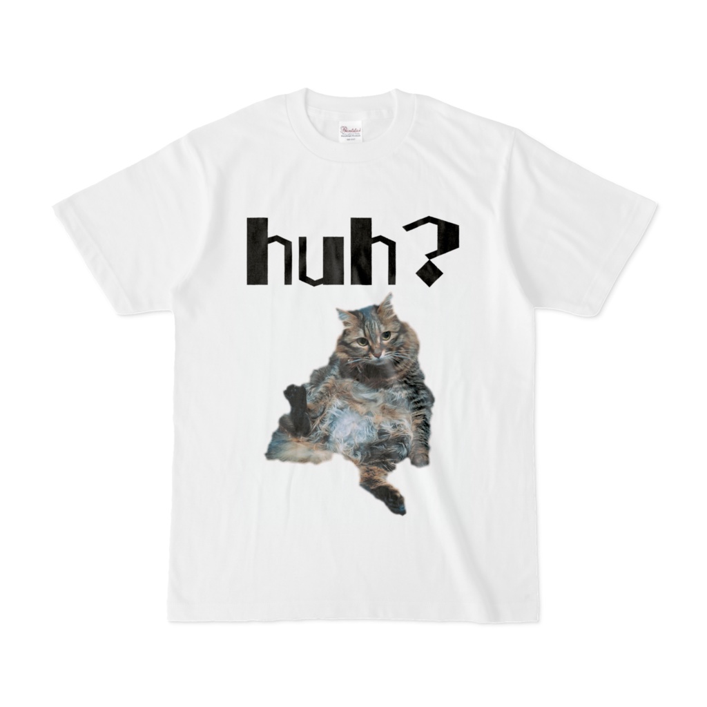 huh?白Tシャツ