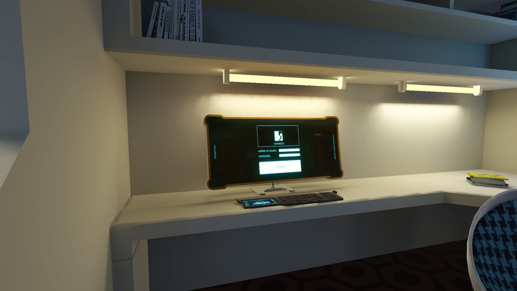 Monitor Cyberpunk for vrchat