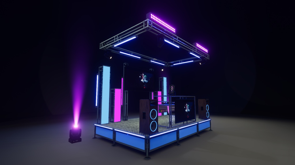 DJ Booth for vrchat