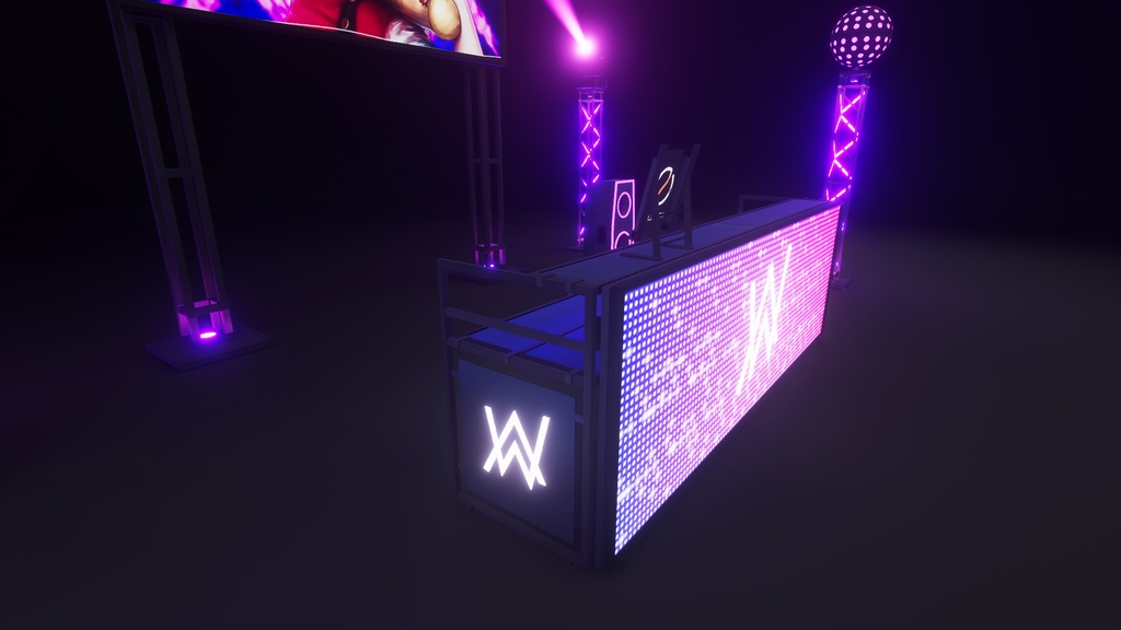 DJ Booth 2 for vrchat