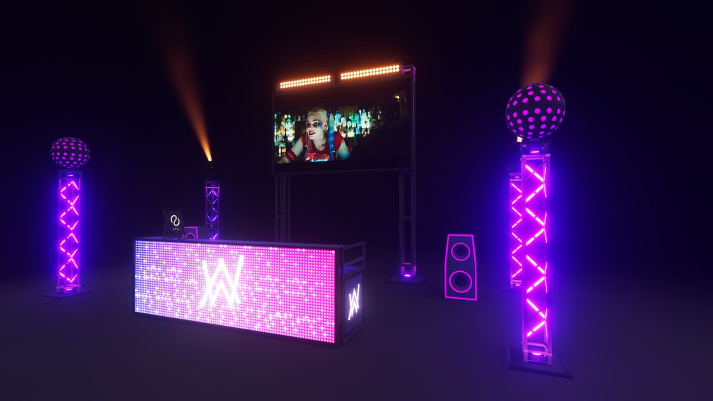 DJ Booth 2 for vrchat