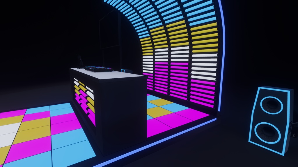 DJ Booth 3 for vrchat