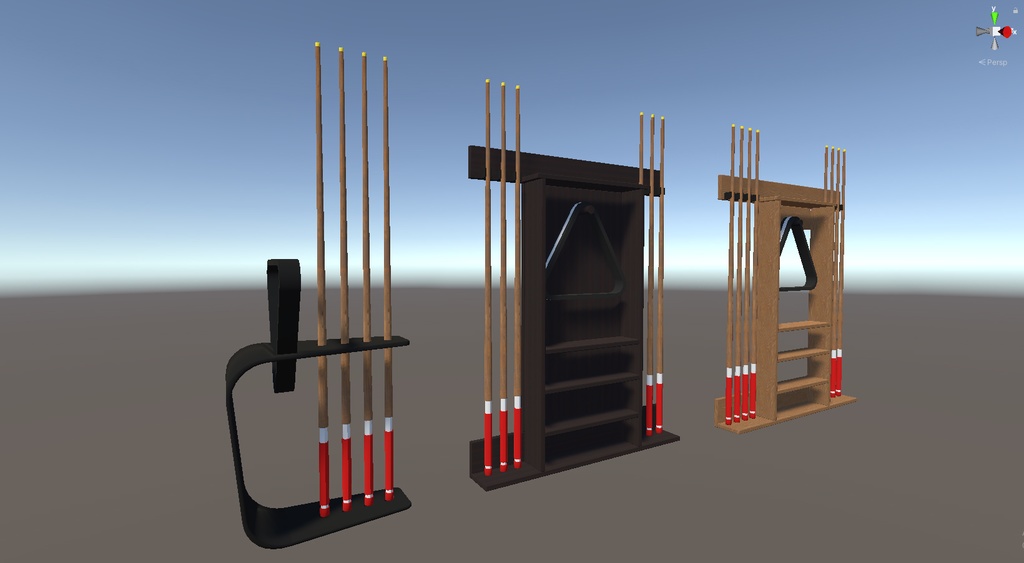 VRCBilliards Customized Pool Table Pack For Vrchat
