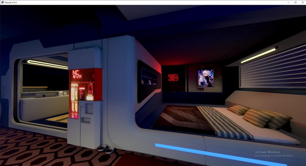 Warudo Standard - Environment - Home Cyberpunk