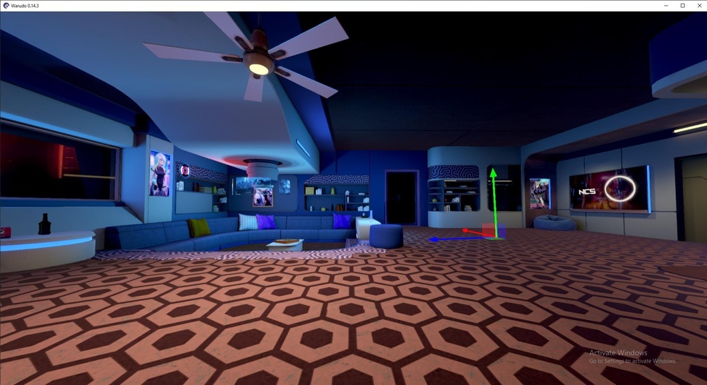 Warudo Standard - Environment - Home Cyberpunk