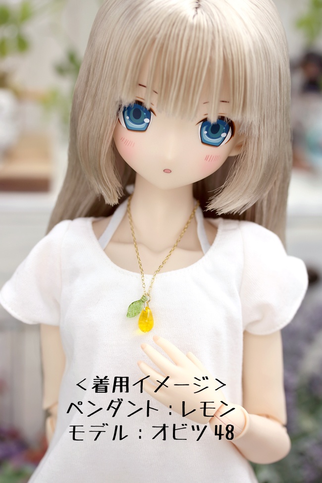 ドール用ペンダント(果物ドロップ)