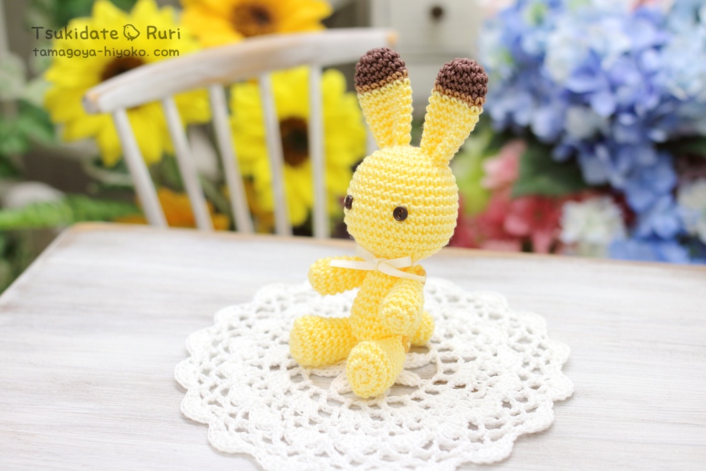 あみぐるみうさこ(プリン)