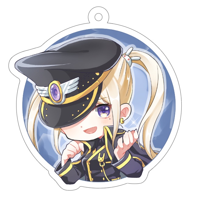 オルカ　アクリルキーホルダー