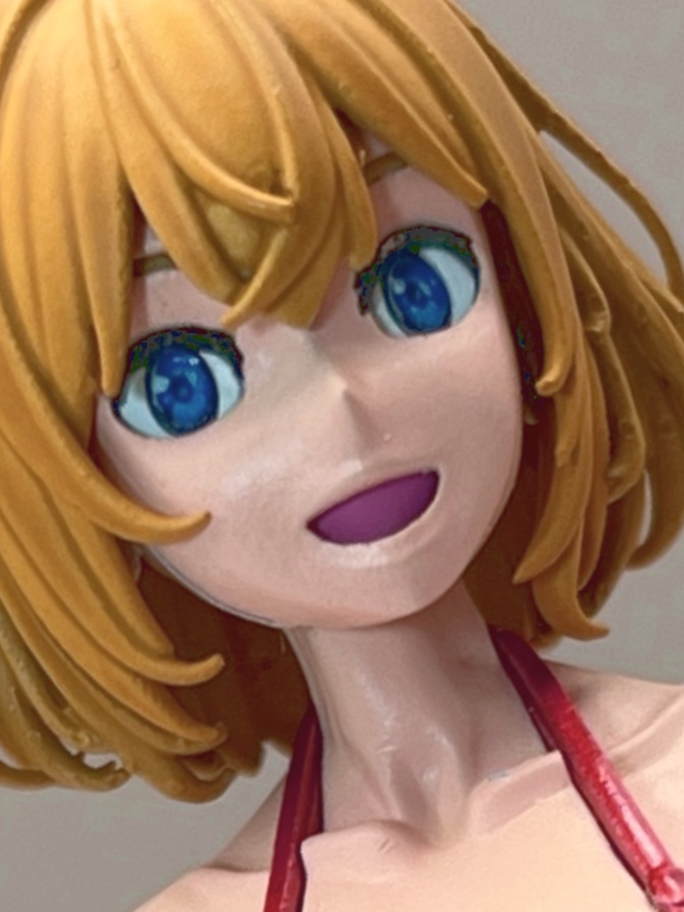 1/12スケール「楠神リサ」001(塗り分け簡単組み立てフィギュア)