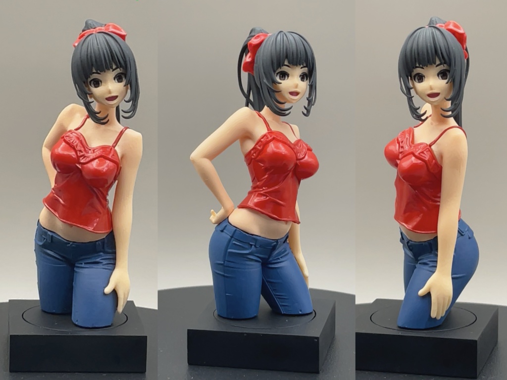 1/12スケール「真白翔子」001出力用STLデータ