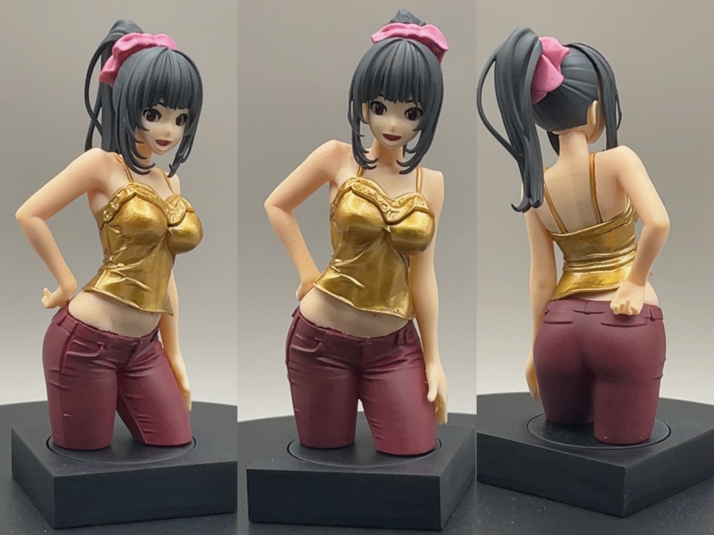 1/12スケール「真白翔子」001出力用STLデータ