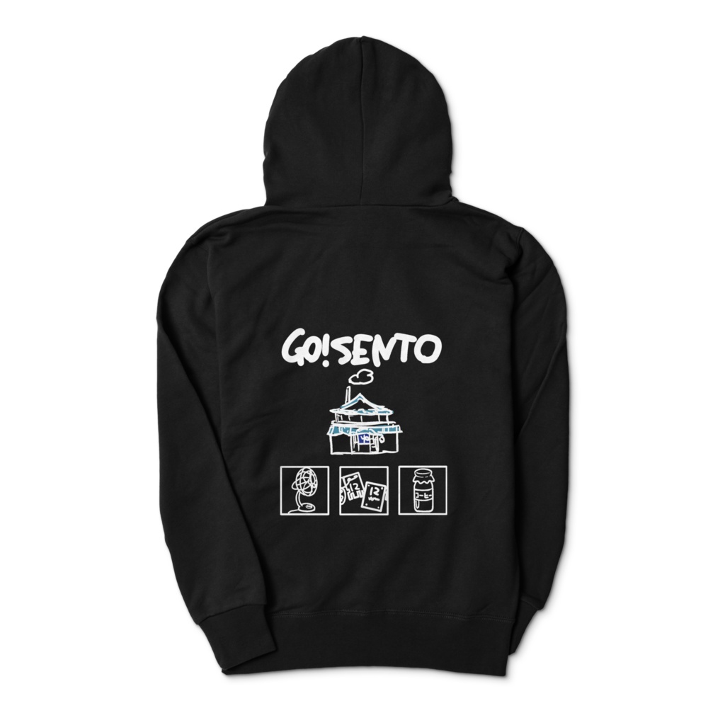 GO!SENTOジップパーカー