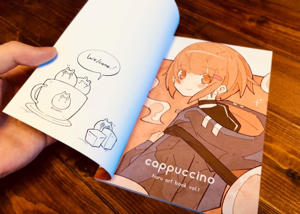 Haる イラスト画集vol 1 Cappuccino Haる Official Goods Booth