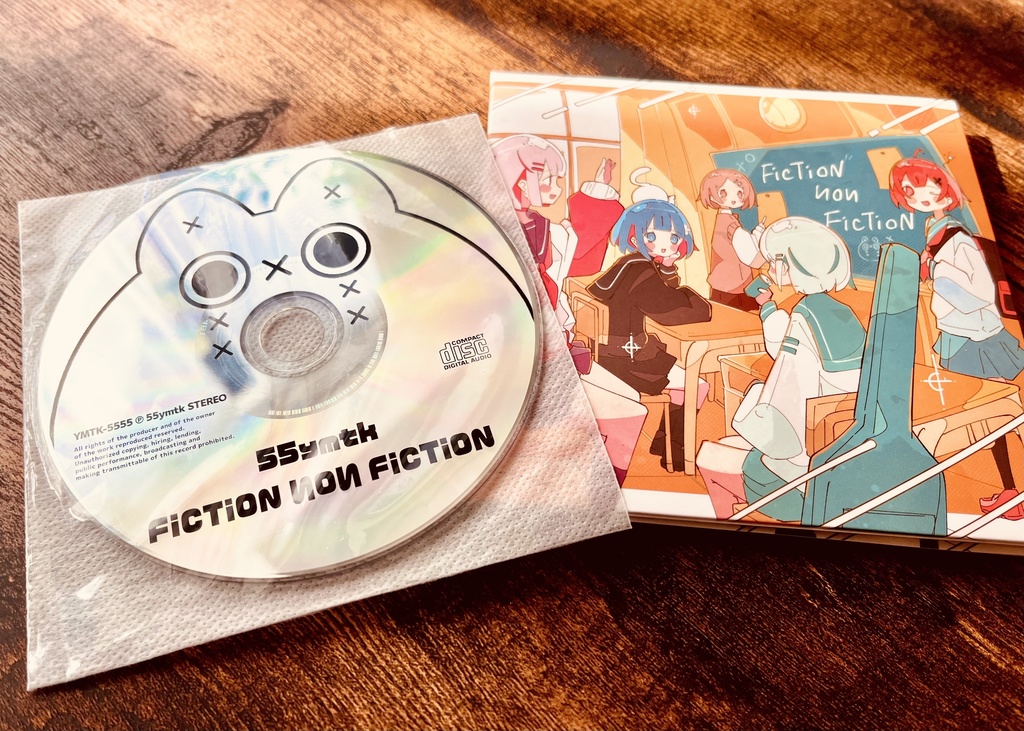 55ymtk 1st. Full Album「FiCTiON ИOИ FiCTiON」