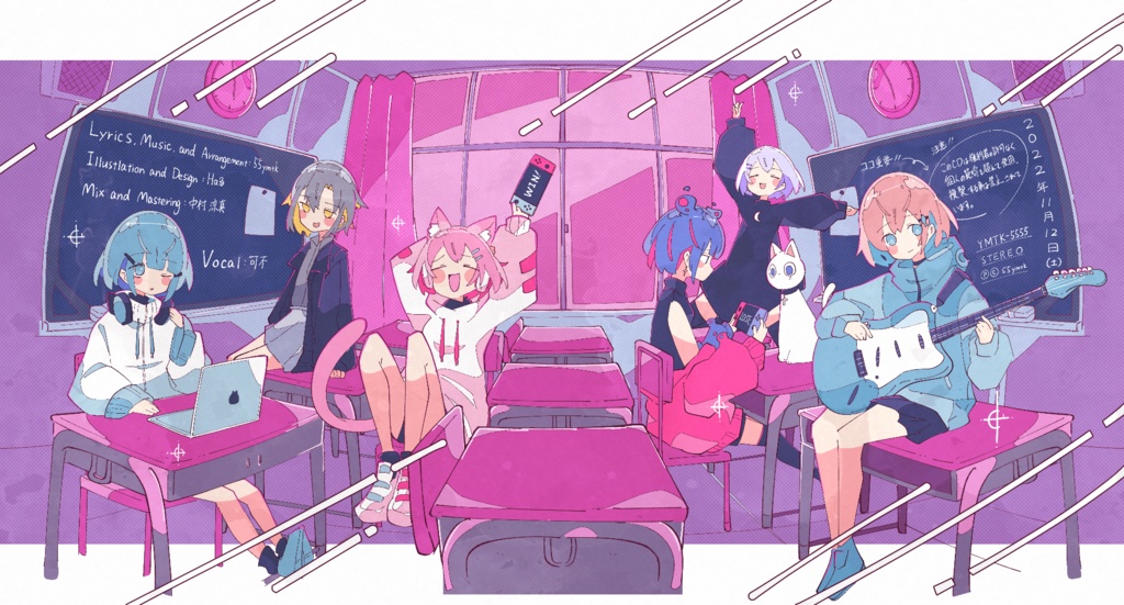 55ymtk 1st. Full Album「FiCTiON ИOИ FiCTiON」