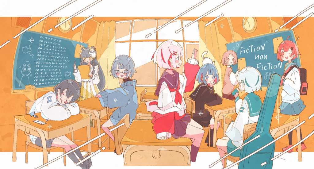 55ymtk 1st. Full Album「FiCTiON ИOИ FiCTiON」