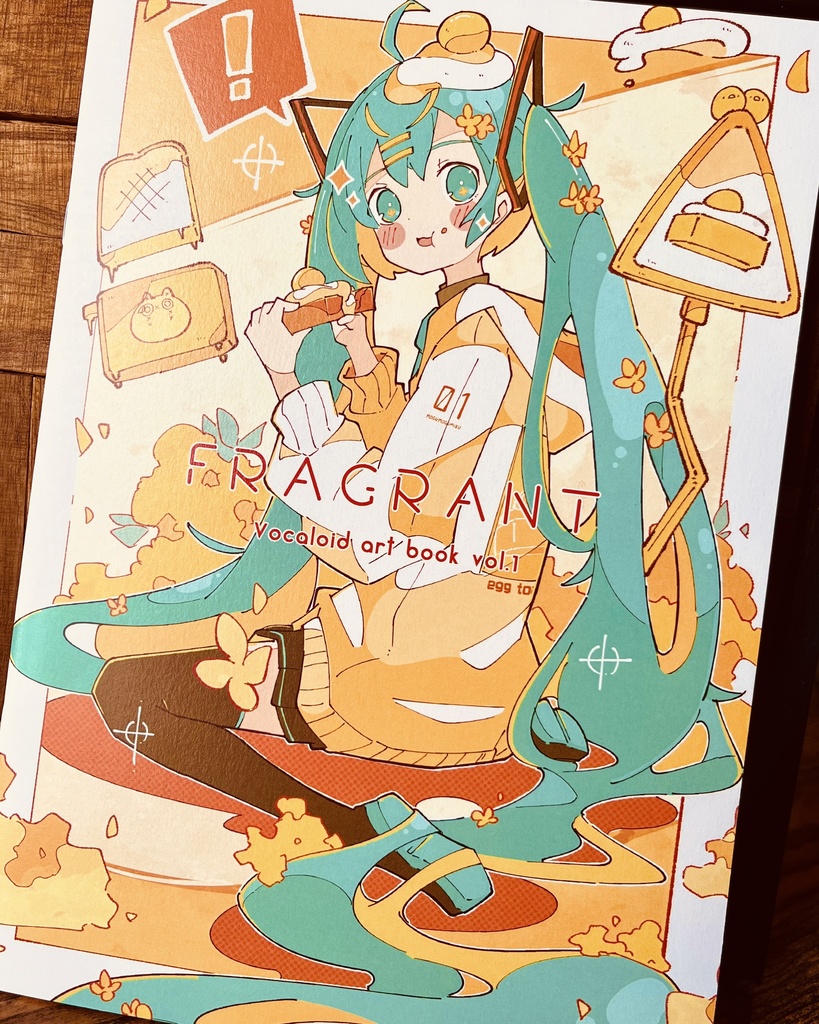 Haる VOCALOID 画集vol.1 「FRAGRANT」&55ymtk 1st. Full Album「FiCTiON ИOИ FiCTiON」セット 特典ステッカー付き