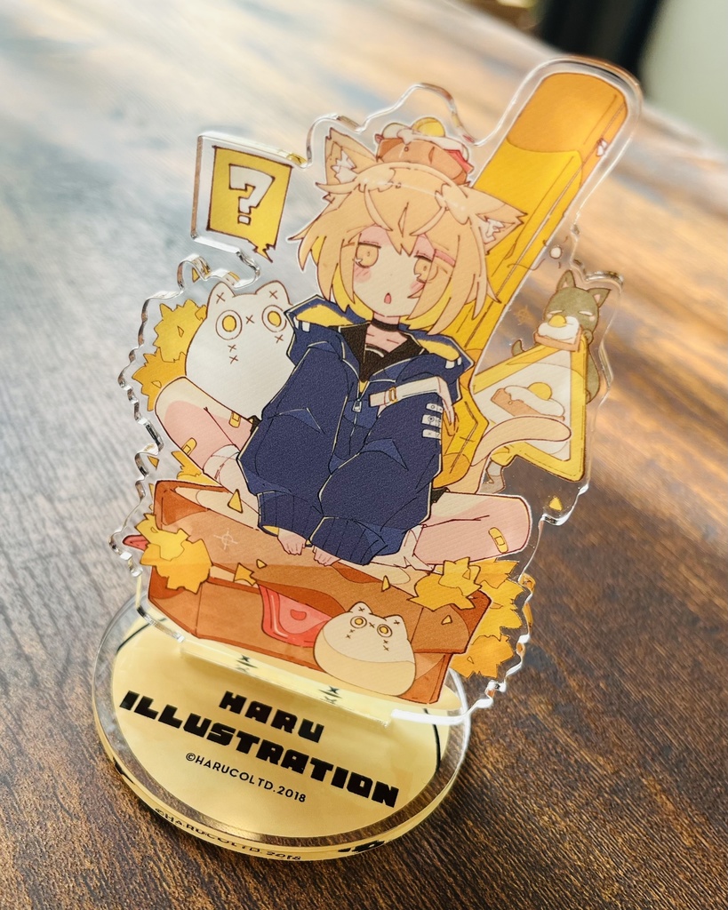 エッグトースト アクリルフィギュアスタンド