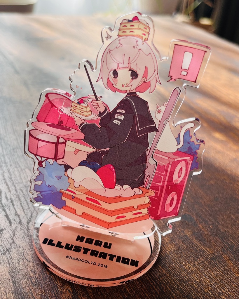 ドラム アクリルフィギュアスタンド