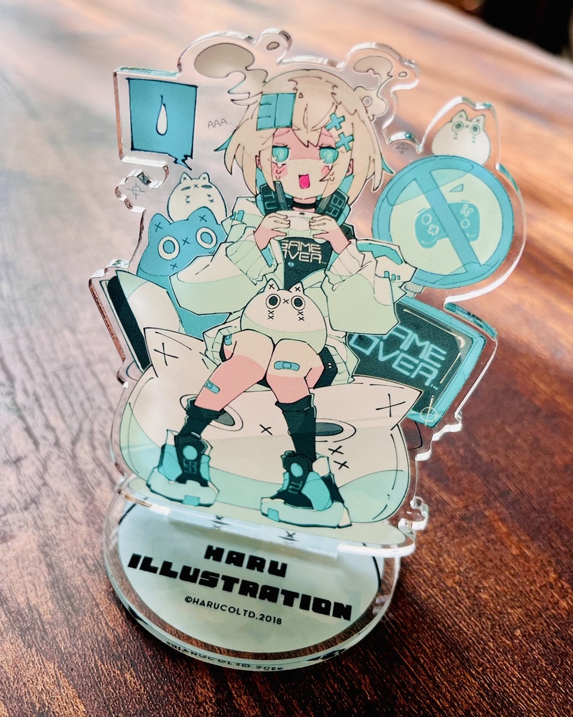 ひきこもり アクリルフィギュアスタンド