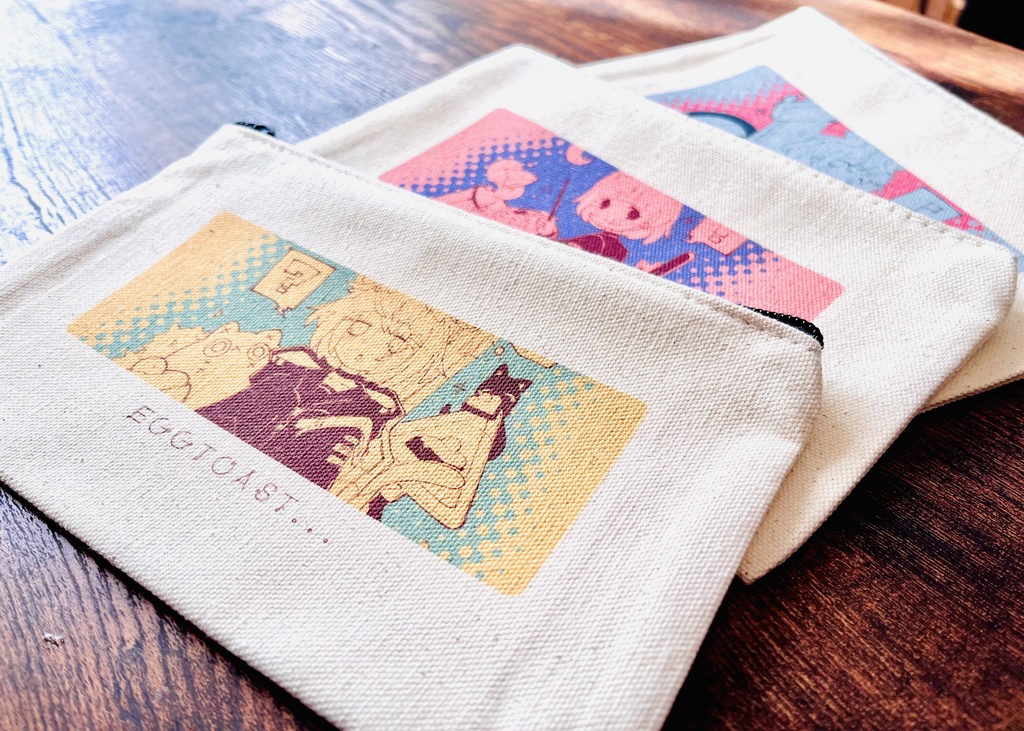 ちょい病み キャンバスポーチ