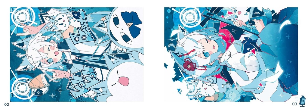 白上フブキMVアートワーク集「FOX Beats!」(特典版&通常版)