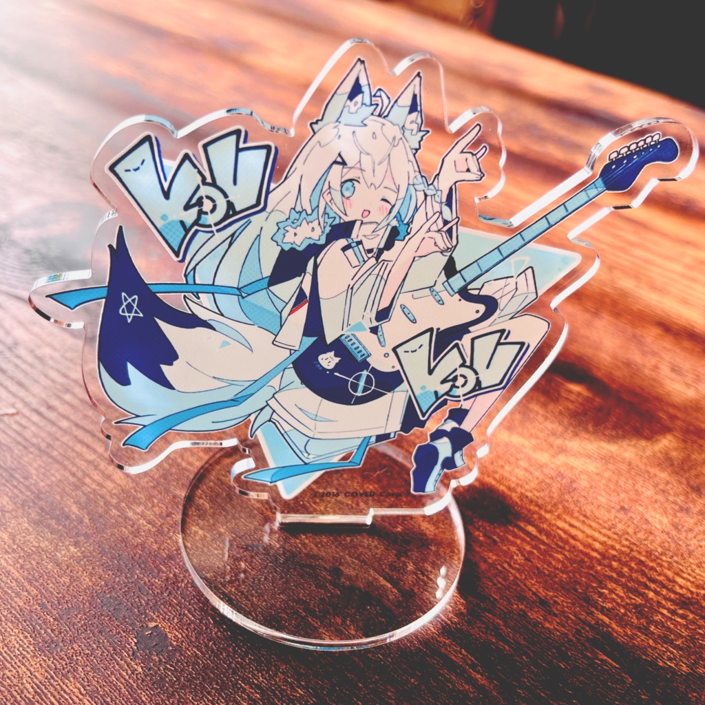 白上フブキ「KONKON Beats」MV風アクリルフィギュアスタンド