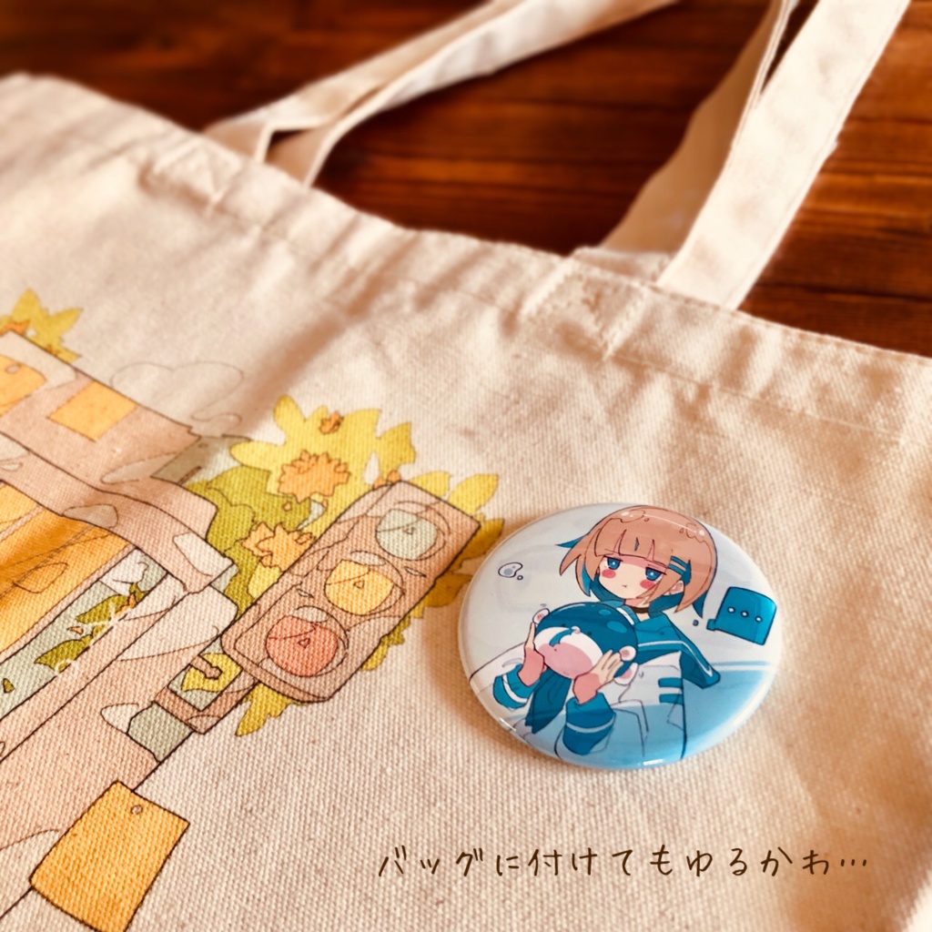 ぴえかわ絵文字女の子&ばつねこ 57mm缶バッジ(2個&3個&5個セット)