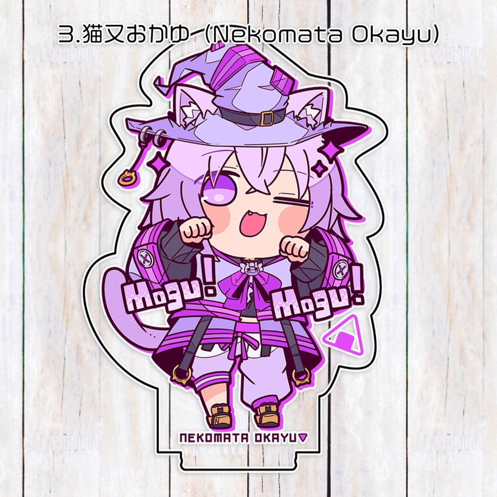 「ワンダーフューチャー!」MV風アクリルフィギュアスタンド