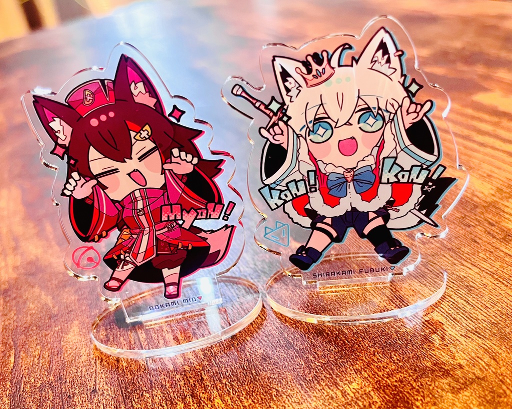 「ワンダーフューチャー!」MV風アクリルフィギュアスタンド