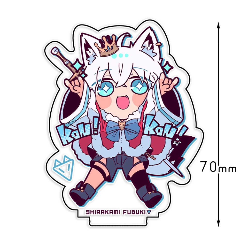 「ワンダーフューチャー!」MV風アクリルフィギュアスタンド