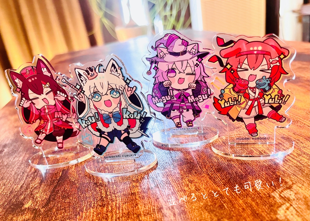 「ワンダーフューチャー!」MV風アクリルフィギュアスタンド