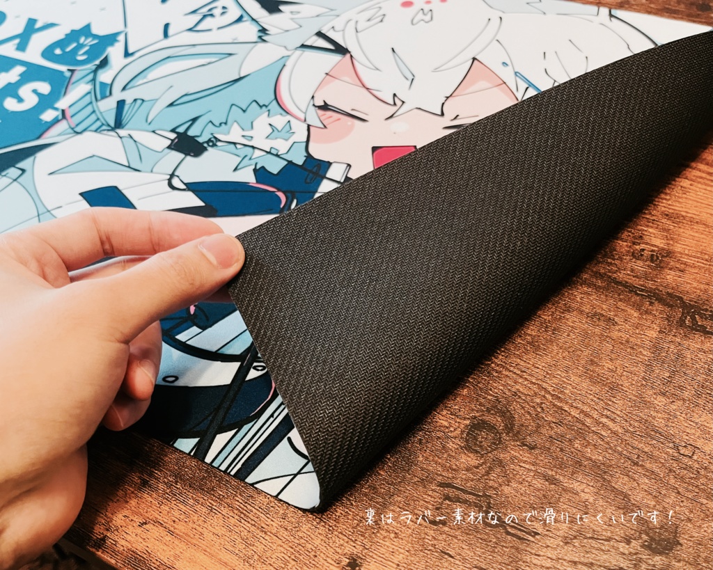 白上フブキ「FOX Beats!」トレカ/デスクマット