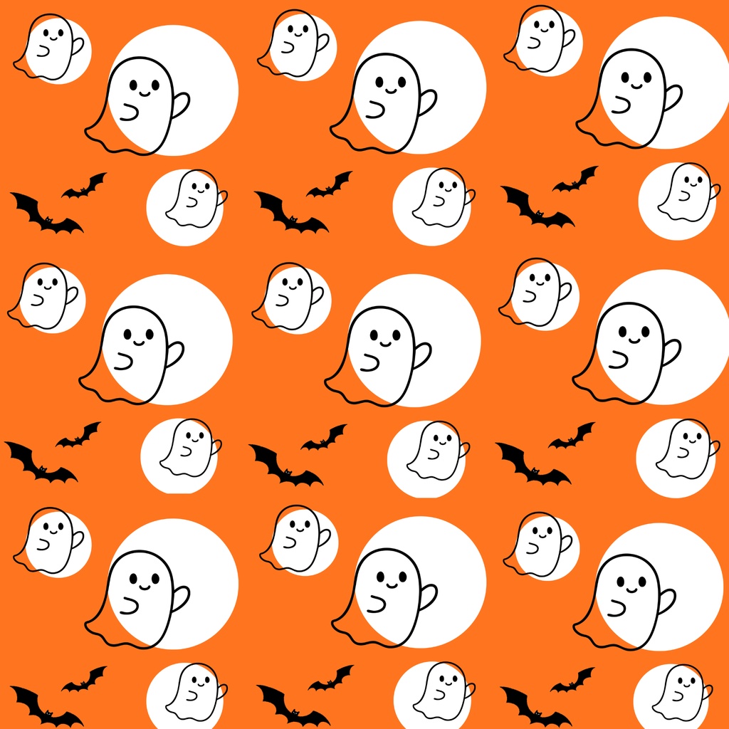 【3枚セット】ハロウィン　シームレスペーパー　デジタルペーパー　