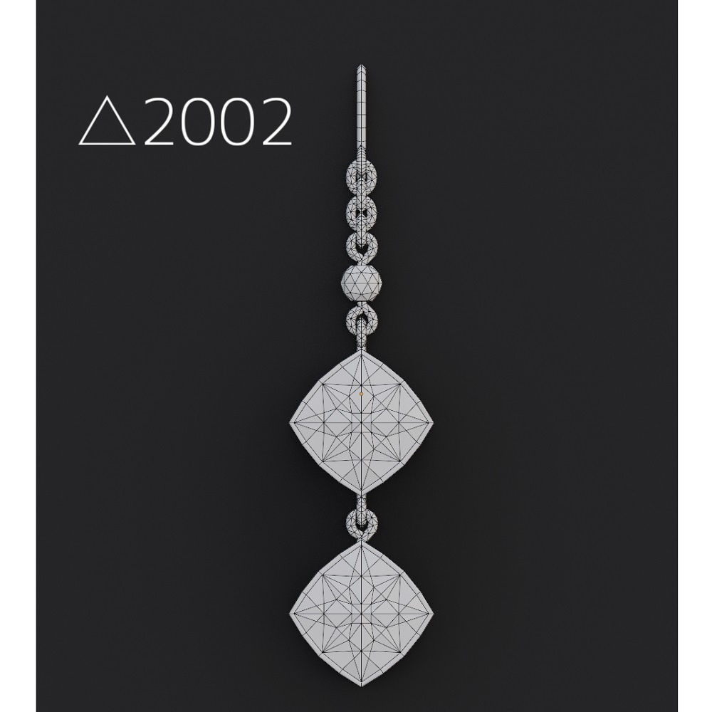 【VRChat想定】魔女の帽子ピアス【PB対応】