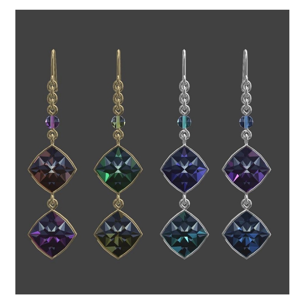 【VRChat想定】魔女の帽子ピアス【PB対応】