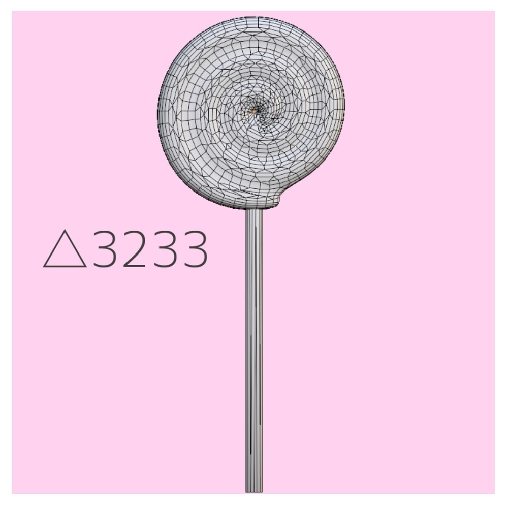 【VRChat想定】手持ちうずまきキャンディ