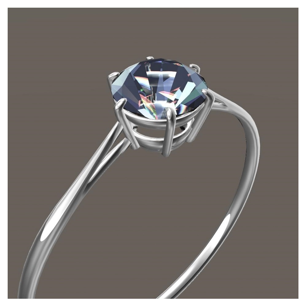 【VRChat想定】ダイヤモンドリング