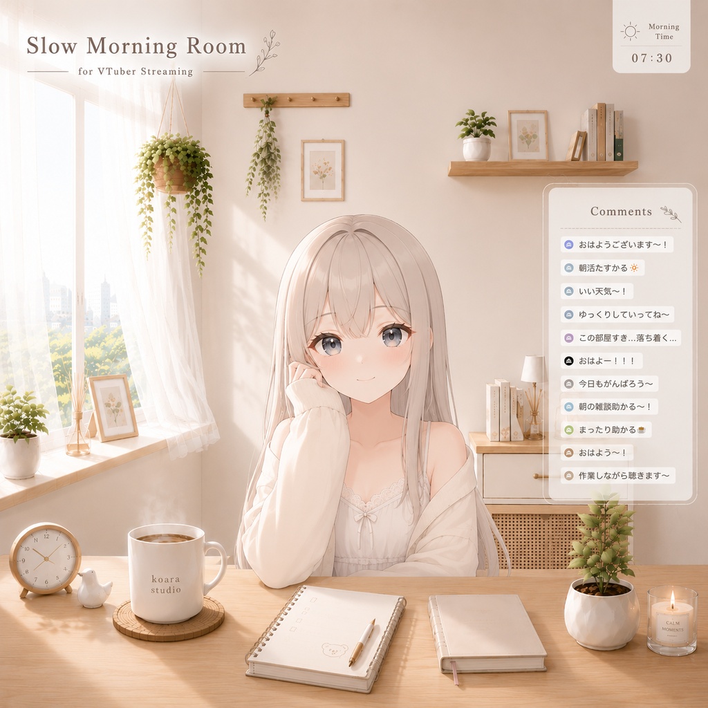 Slow Morning Room  - Morning Atmosphere Set -