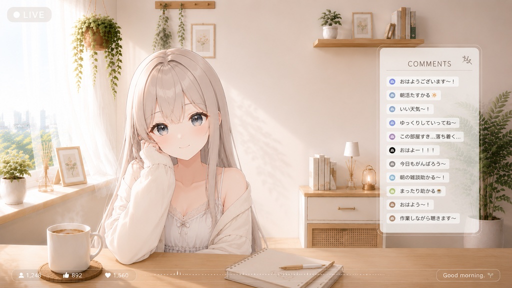 Slow Morning Room - Morning Atmosphere Set -
