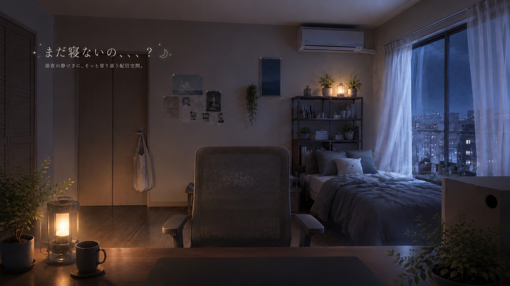 koara studio Quiet 「まだ寝ないの、、、?」