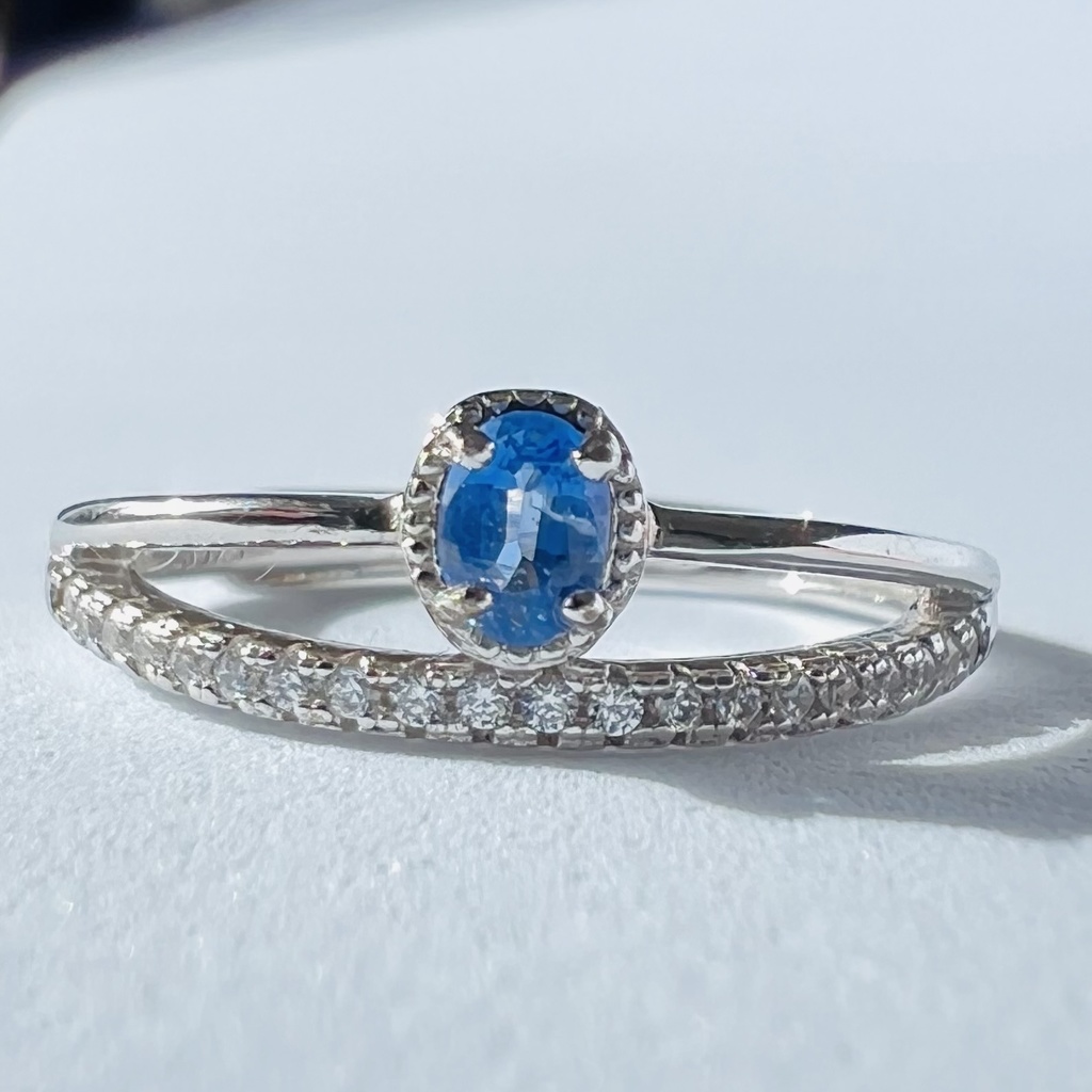 青色の推し　概念リング