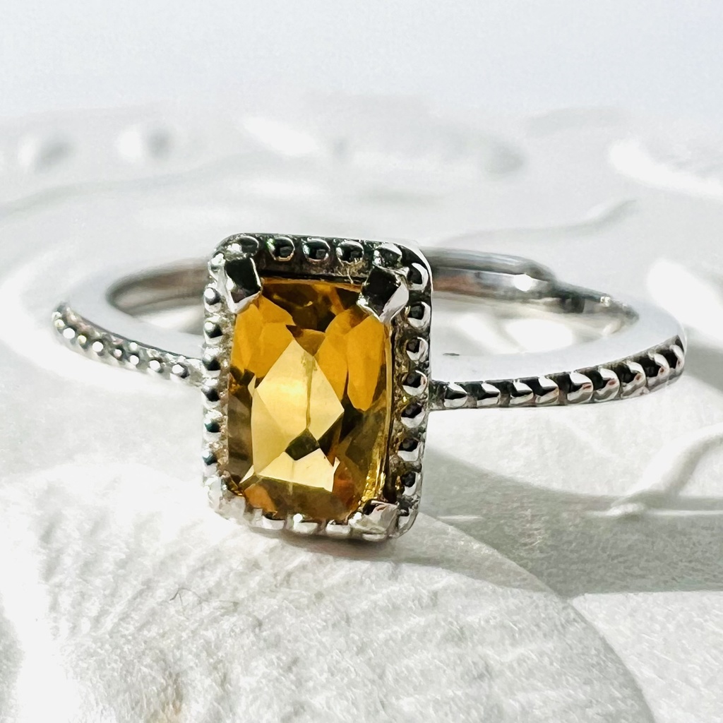 【一周年記念SALE】黄色の推し　概念リング