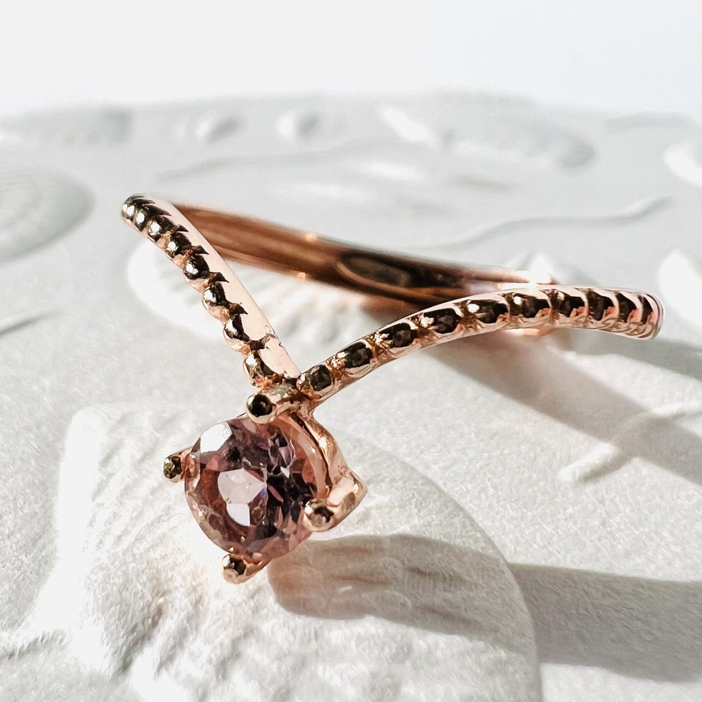 【一周年記念SALE】ピンクの推し　概念リング