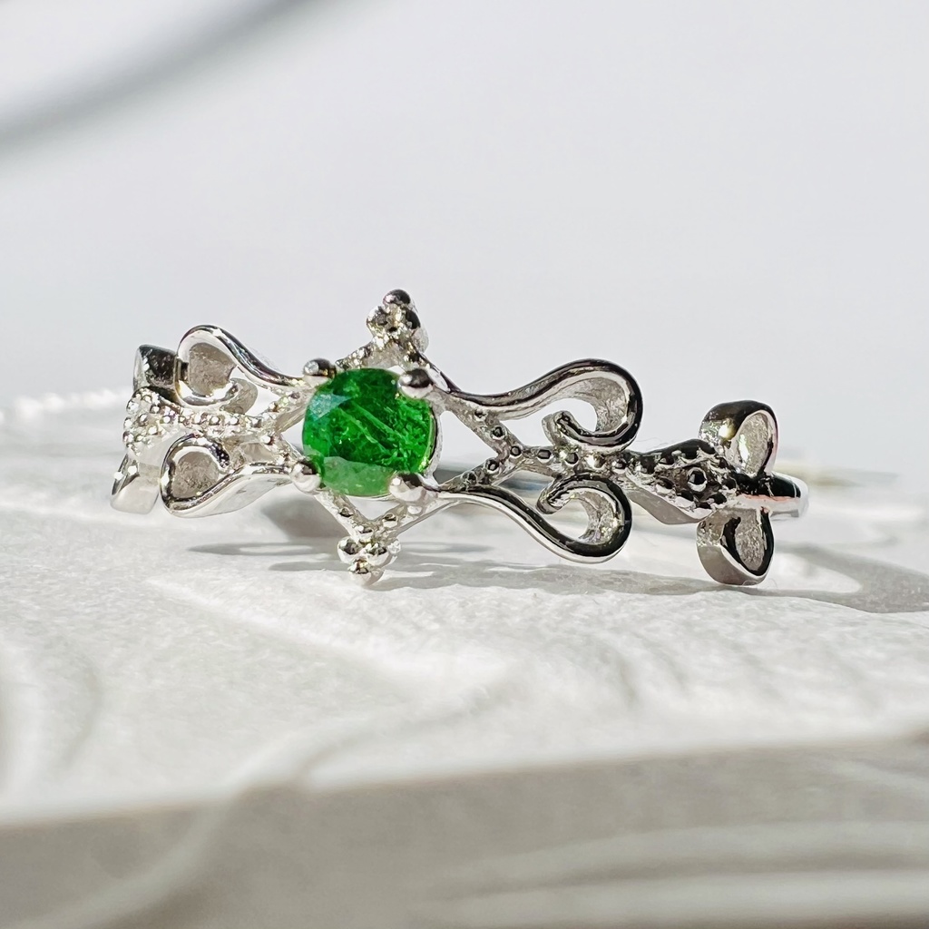 【一周年記念SALE】濃い緑の推し　概念リング